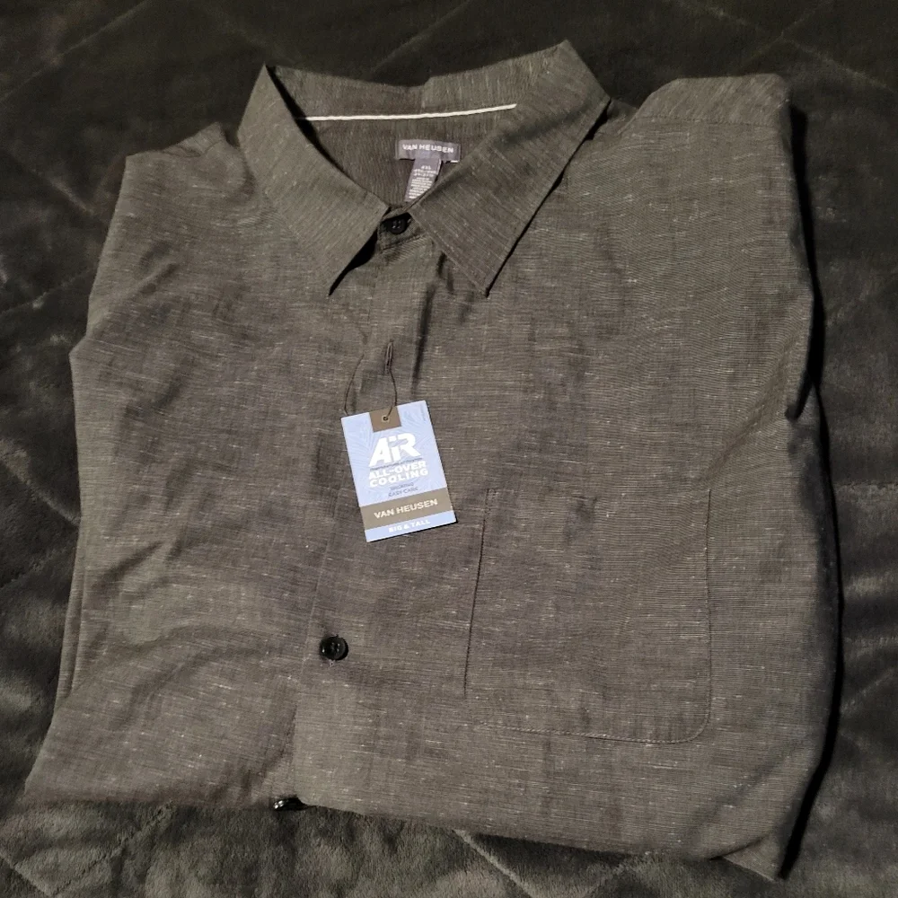 Van Heusen 4XL NWT Casual Shirt - Picture 1 of 5